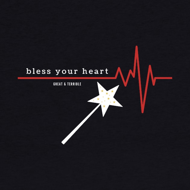 BLESS YOUR HEART (Dark) by A. R. OLIVIERI